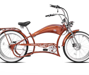 Tracer Twenty5 Chopper Stretch Cruiser Electric Bike