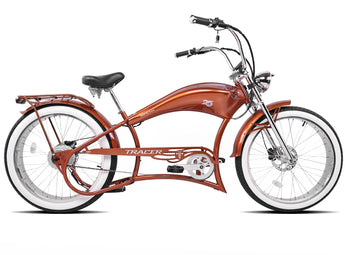 Tracer Twenty5 Chopper Stretch Cruiser Electric Bike