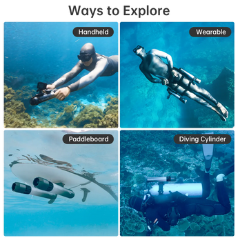 Waydoo Subnado Plus High-Power Underwater Scooter