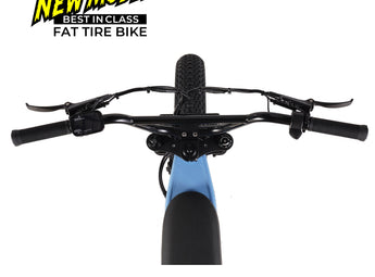 Zooz ZOOPER Fat Tire Moped Style Electric Bike