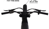 Zooz ZOOPER Fat Tire Moped Style Electric Bike