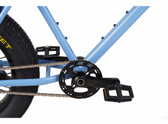 Zooz ZOOPER Fat Tire Moped Style Electric Bike
