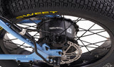 Zooz ZOOPER Fat Tire Moped Style Electric Bike