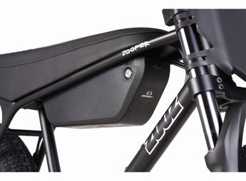 Zooz ZOOPER Fat Tire Moped Style Electric Bike