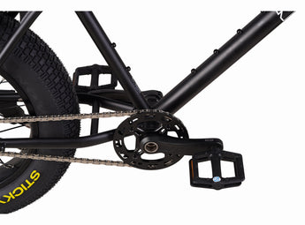 Zooz ZOOPER Fat Tire Moped Style Electric Bike
