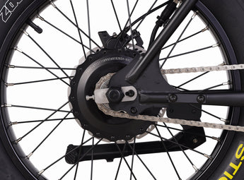 Zooz ZOOPER Fat Tire Moped Style Electric Bike