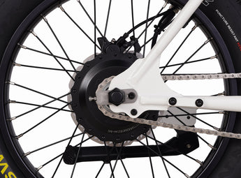 Zooz ZOOPER Fat Tire Moped Style Electric Bike