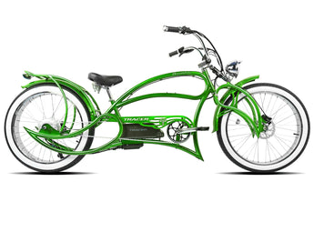 Tracer Beyond Pro Chopper Stretch Cruiser Electric Bike