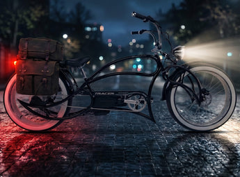 Tracer Beyond Pro Chopper Stretch Cruiser Electric Bike