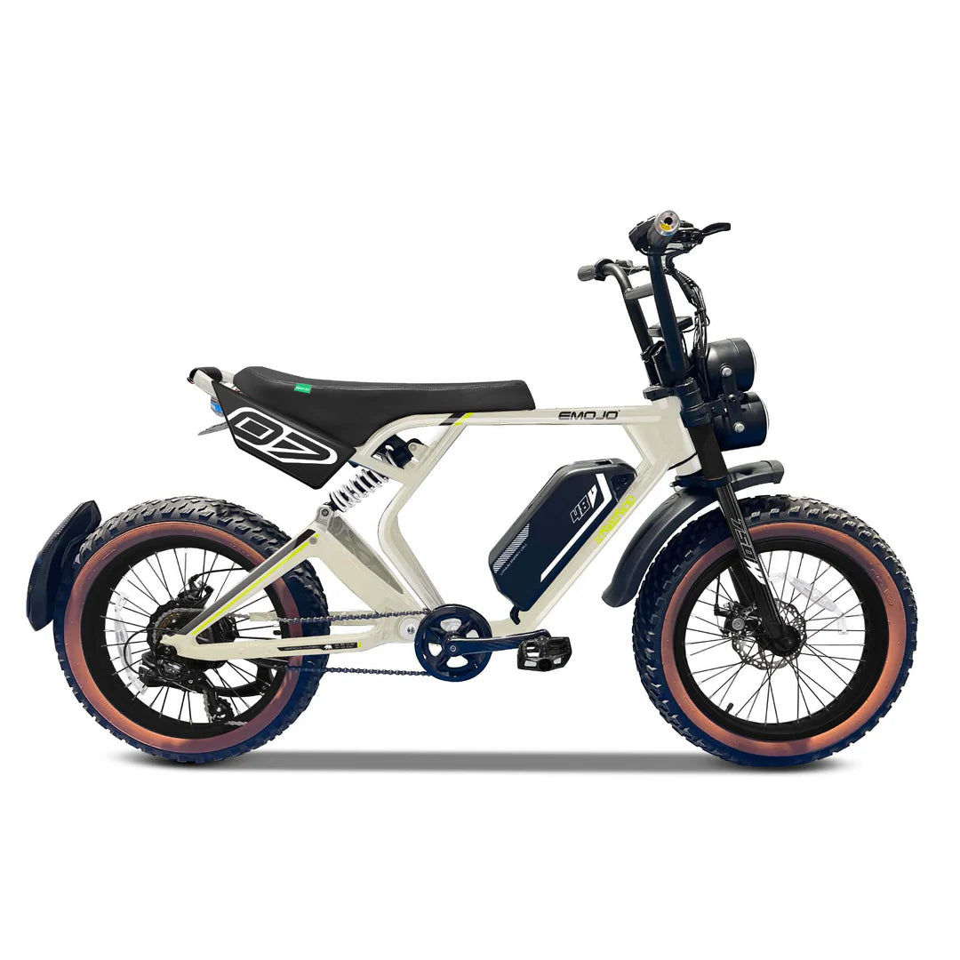 rat rod electric bicycle Emojo Street Rod 48V 750W Electric Bike – Coastal eBike Company
