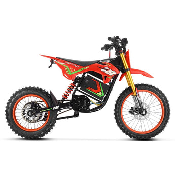 HappyRun F18 2.0 Electric Dirt Bike with Mid-Drive for Teens & Adults