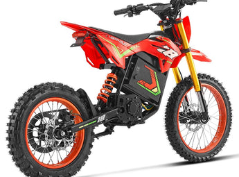 HappyRun F18 2.0 Electric Dirt Bike with Mid-Drive for Teens & Adults