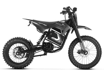 HappyRun F18 2.0 Electric Dirt Bike with Mid-Drive for Teens & Adults