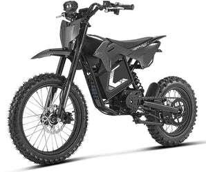 HappyRun F18 2.0 Electric Dirt Bike with Mid-Drive for Teens & Adults