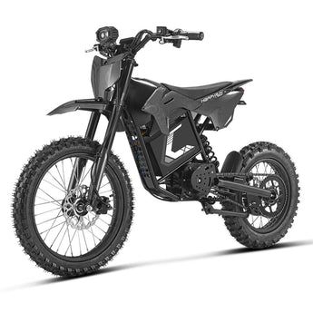 HappyRun F18 2.0 Electric Dirt Bike with Mid-Drive for Teens & Adults