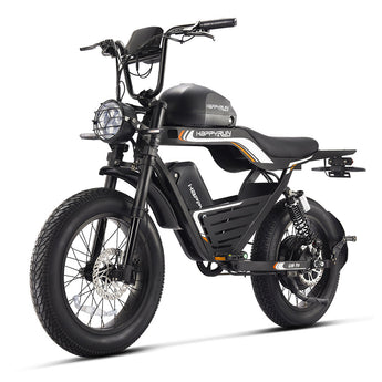 HappyRun G100 Pro 6000W Electric Bike Dual Battery