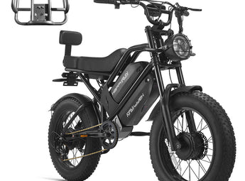 HappyRun G70 Pro Dual-Motor Dual-Battery Electric Cargo Bike