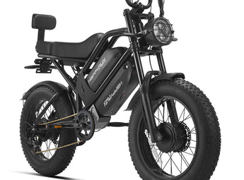 HappyRun G70 Pro Dual-Motor Dual-Battery Electric Cargo Bike