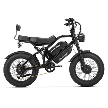 HappyRun G70 Pro Dual-Motor Dual-Battery Electric Cargo Bike
