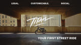 Heybike Titan Retro Moto-Style Electric Bike