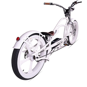 Raptor Pro DS 800W Stretch Cruiser Ebike