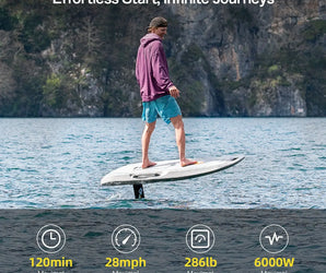Waydoo Flyer EVO Max Plus Stable eFoil Board 130L 6000W