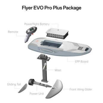 Flyer EVO Pro Plus eFoil Board 90L 6000W